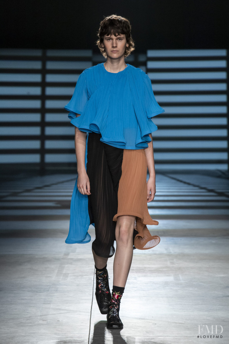 Jamily Meurer Wernke featured in  the Preen by Thornton Bregazzi fashion show for Spring/Summer 2020