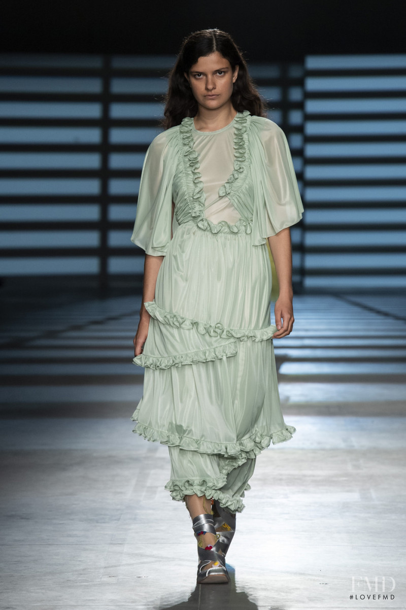 Evangeline Ling featured in  the Preen by Thornton Bregazzi fashion show for Spring/Summer 2020