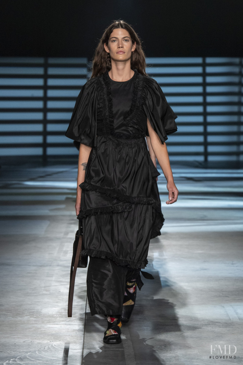 Joana Lea Cortes featured in  the Preen by Thornton Bregazzi fashion show for Spring/Summer 2020