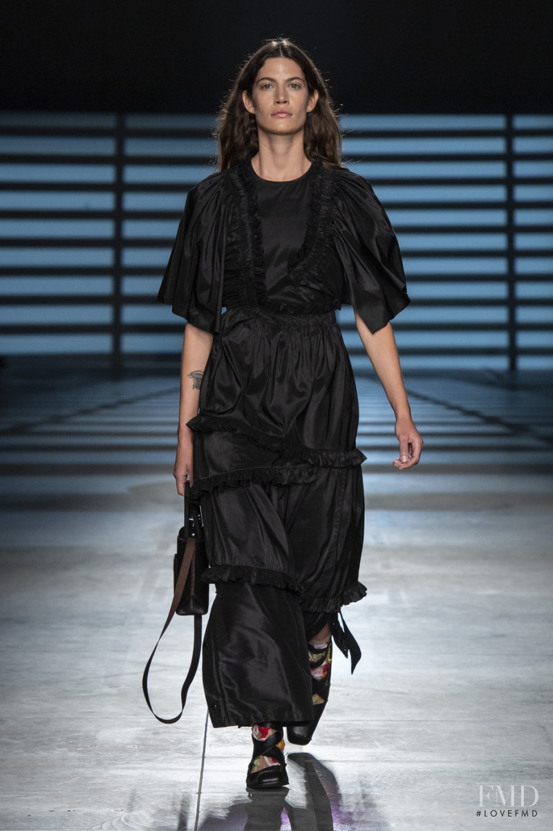 Joana Lea Cortes featured in  the Preen by Thornton Bregazzi fashion show for Spring/Summer 2020