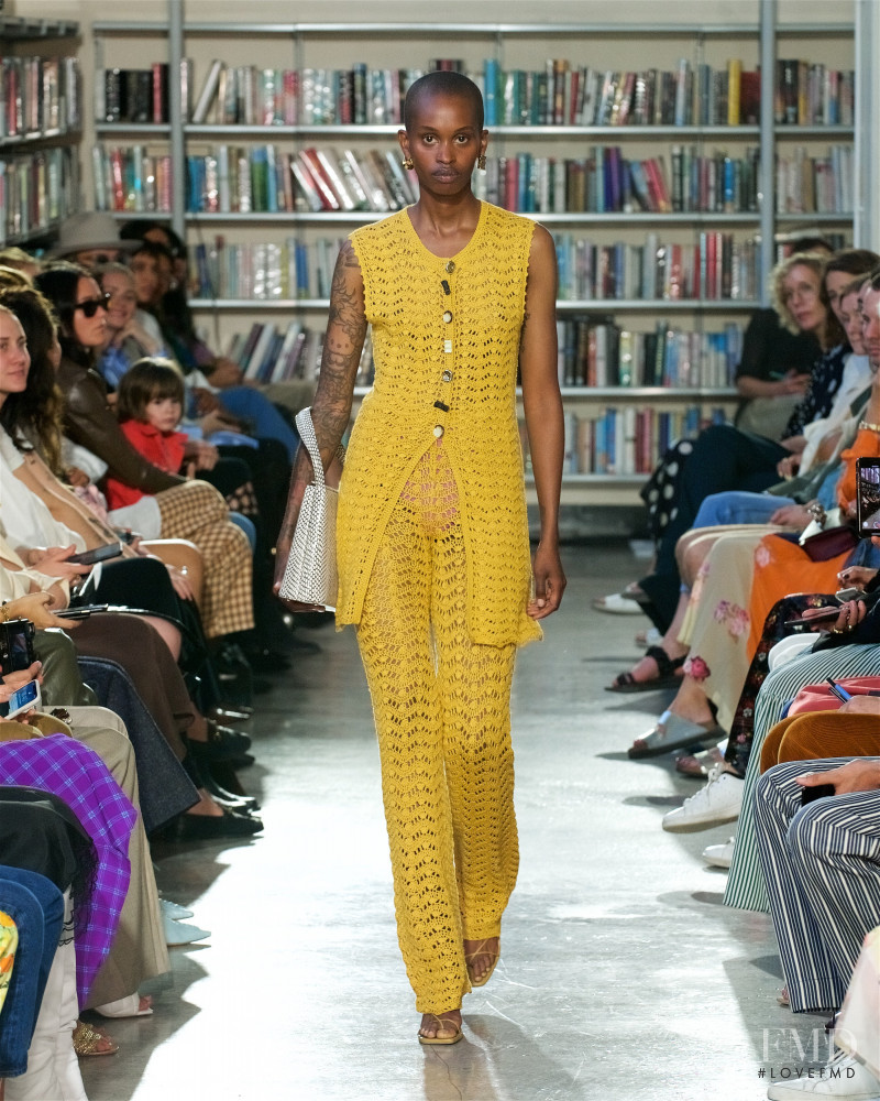 Nella Ngingo featured in  the Rejina Pyo fashion show for Spring/Summer 2020