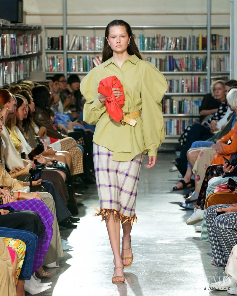 Tessa Jean featured in  the Rejina Pyo fashion show for Spring/Summer 2020