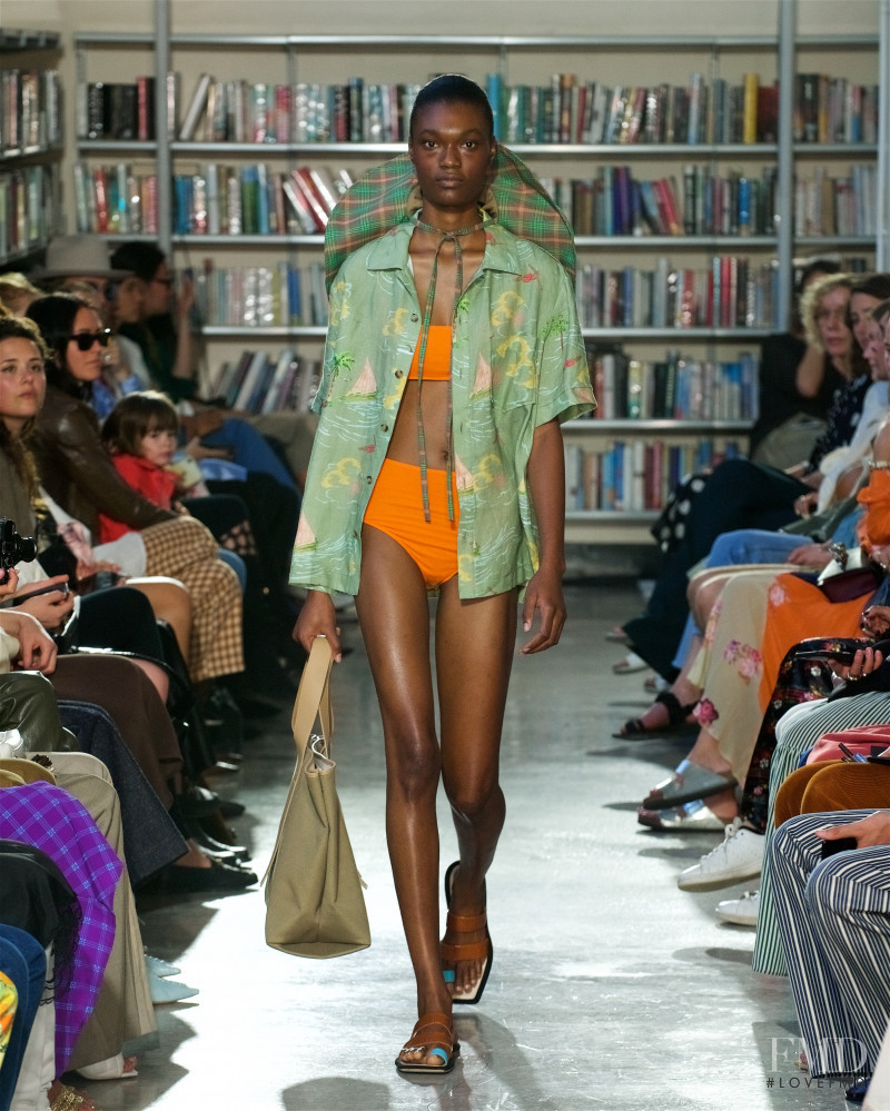 Naki Depass featured in  the Rejina Pyo fashion show for Spring/Summer 2020