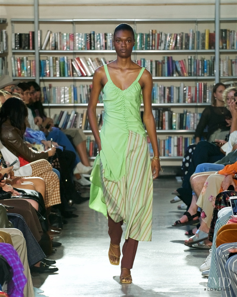 Naki Depass featured in  the Rejina Pyo fashion show for Spring/Summer 2020