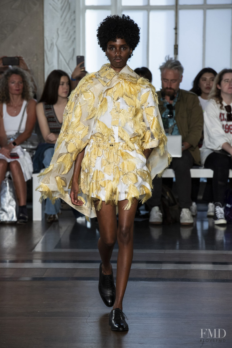 Bibi Abdulkadir featured in  the Toga fashion show for Spring/Summer 2020