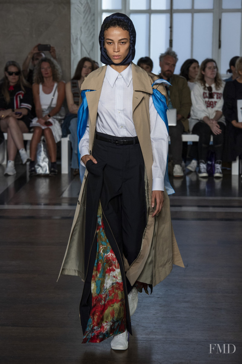 Emily Viviane featured in  the Toga fashion show for Spring/Summer 2020