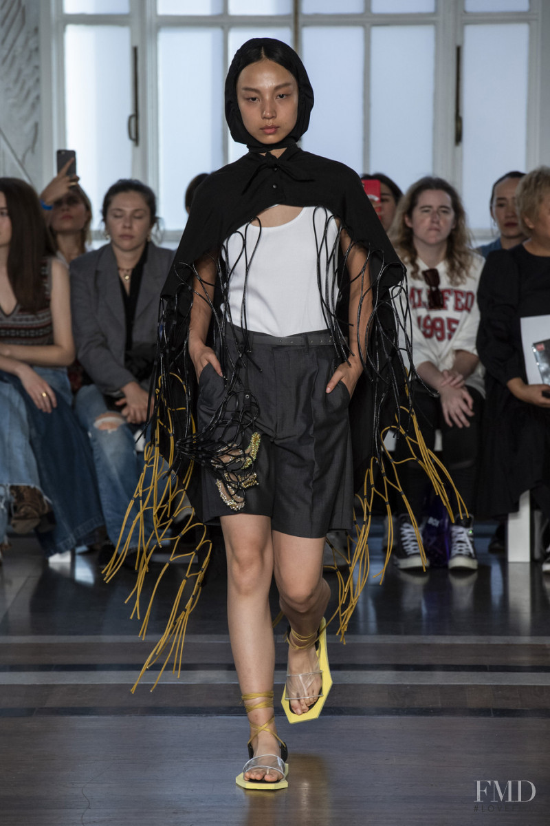 Niu Mei Qiao featured in  the Toga fashion show for Spring/Summer 2020