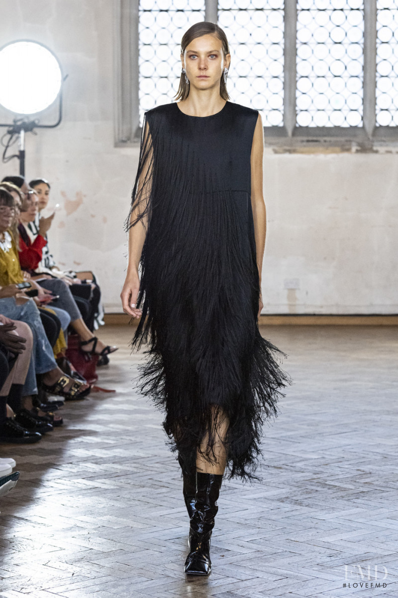 Phillipa Hemphrey featured in  the Sharon Wauchob fashion show for Spring/Summer 2020