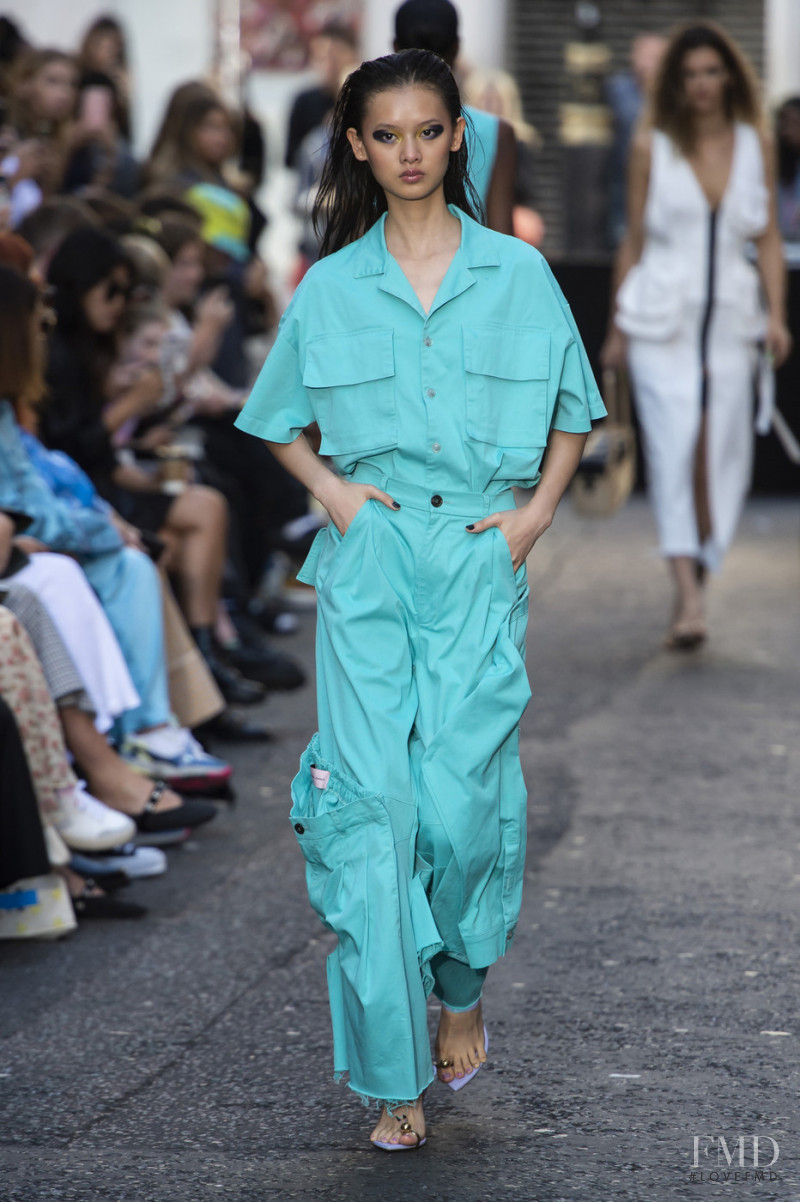 Shu Ping Li featured in  the Natasha Zinko fashion show for Spring/Summer 2020