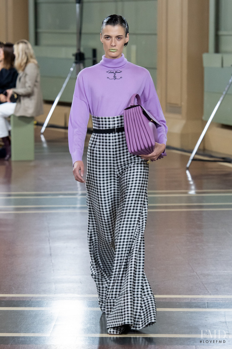 Marfa Zoe Manakh featured in  the Emilia Wickstead fashion show for Spring/Summer 2020