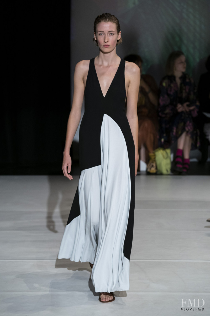 Georgia Howorth featured in  the Hussein Chalayan fashion show for Spring/Summer 2020