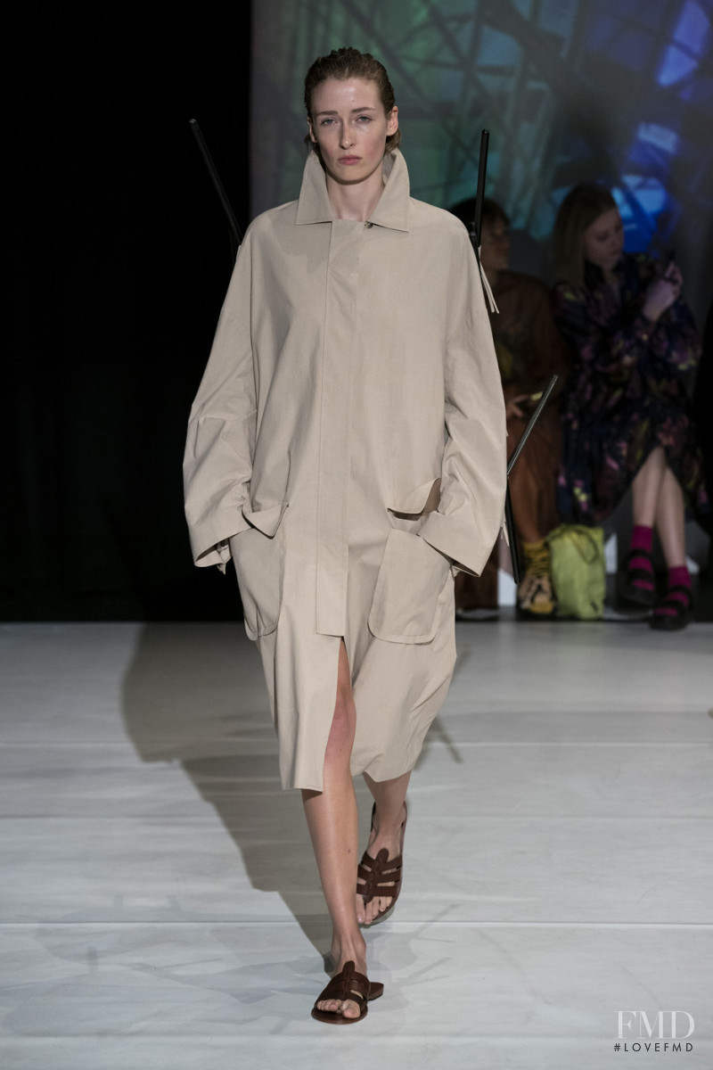 Georgia Howorth featured in  the Hussein Chalayan fashion show for Spring/Summer 2020