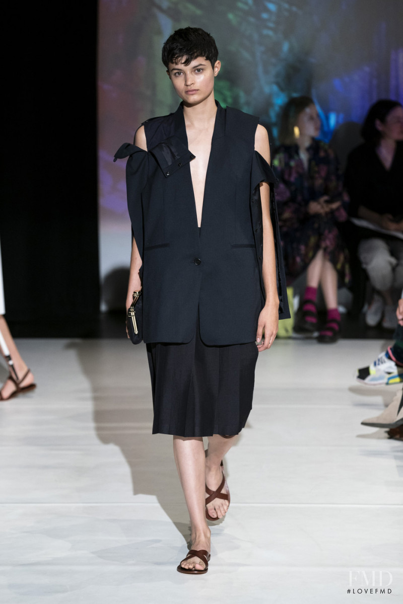 Isabella Emmack featured in  the Hussein Chalayan fashion show for Spring/Summer 2020