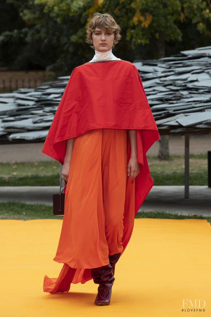 Mick Estelle featured in  the Roksanda Ilincic fashion show for Spring/Summer 2020