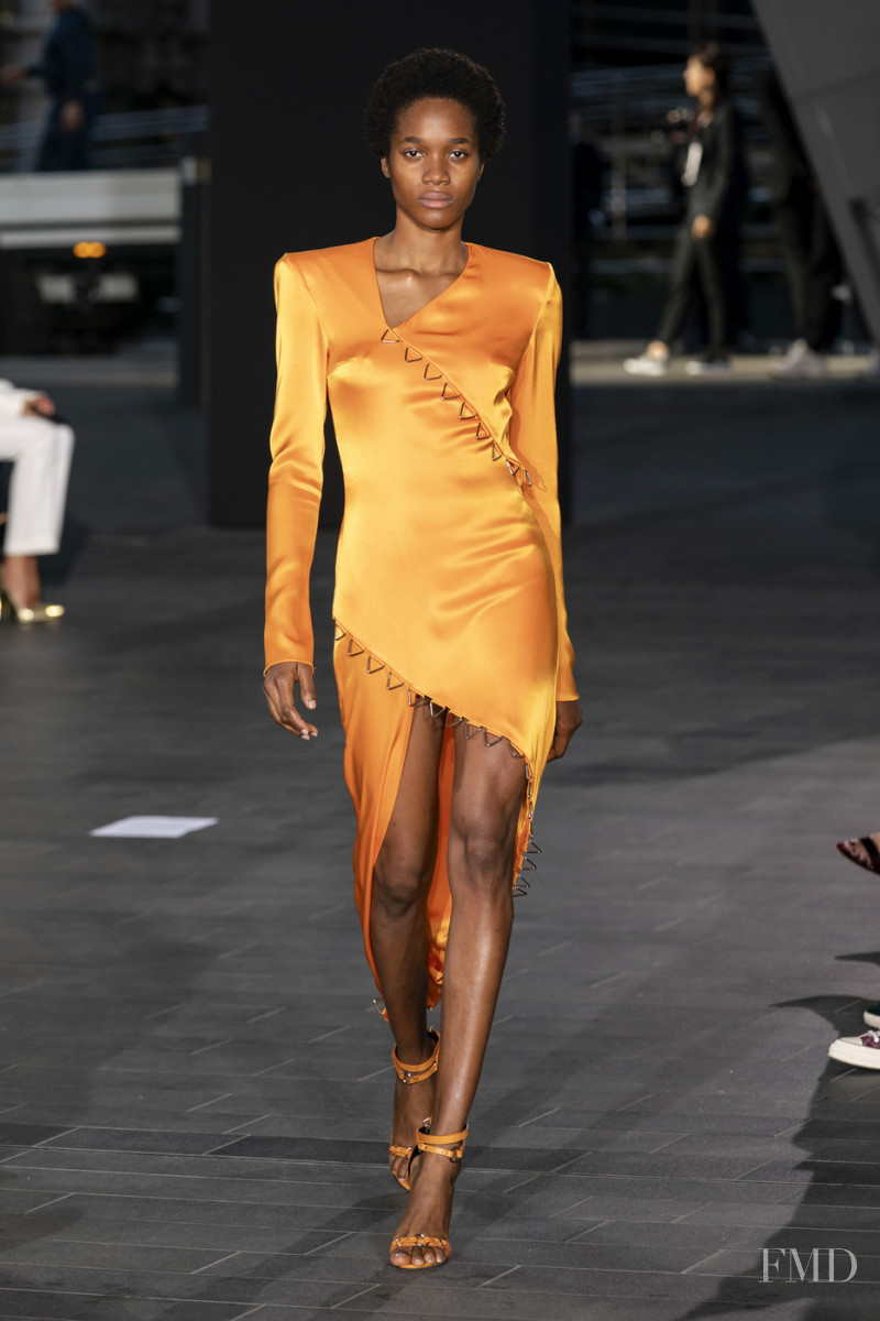 Nora Uchenna Omeire featured in  the David Koma fashion show for Spring/Summer 2020