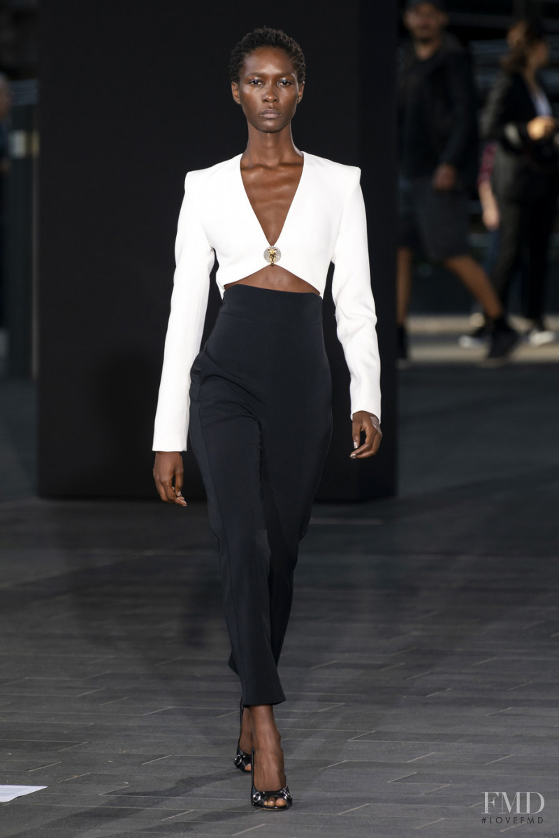 Mahany Pery featured in  the David Koma fashion show for Spring/Summer 2020