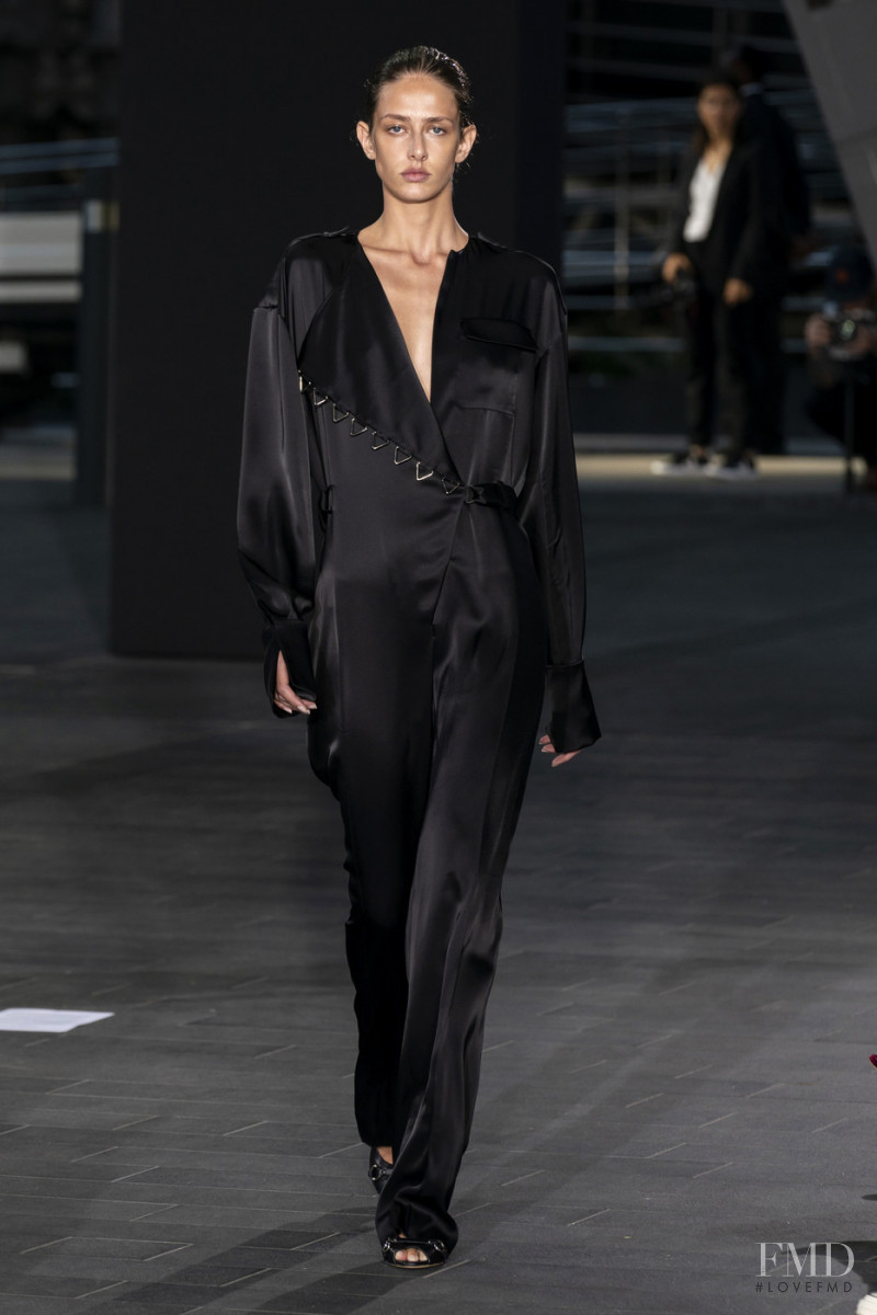 Nora Vara featured in  the David Koma fashion show for Spring/Summer 2020