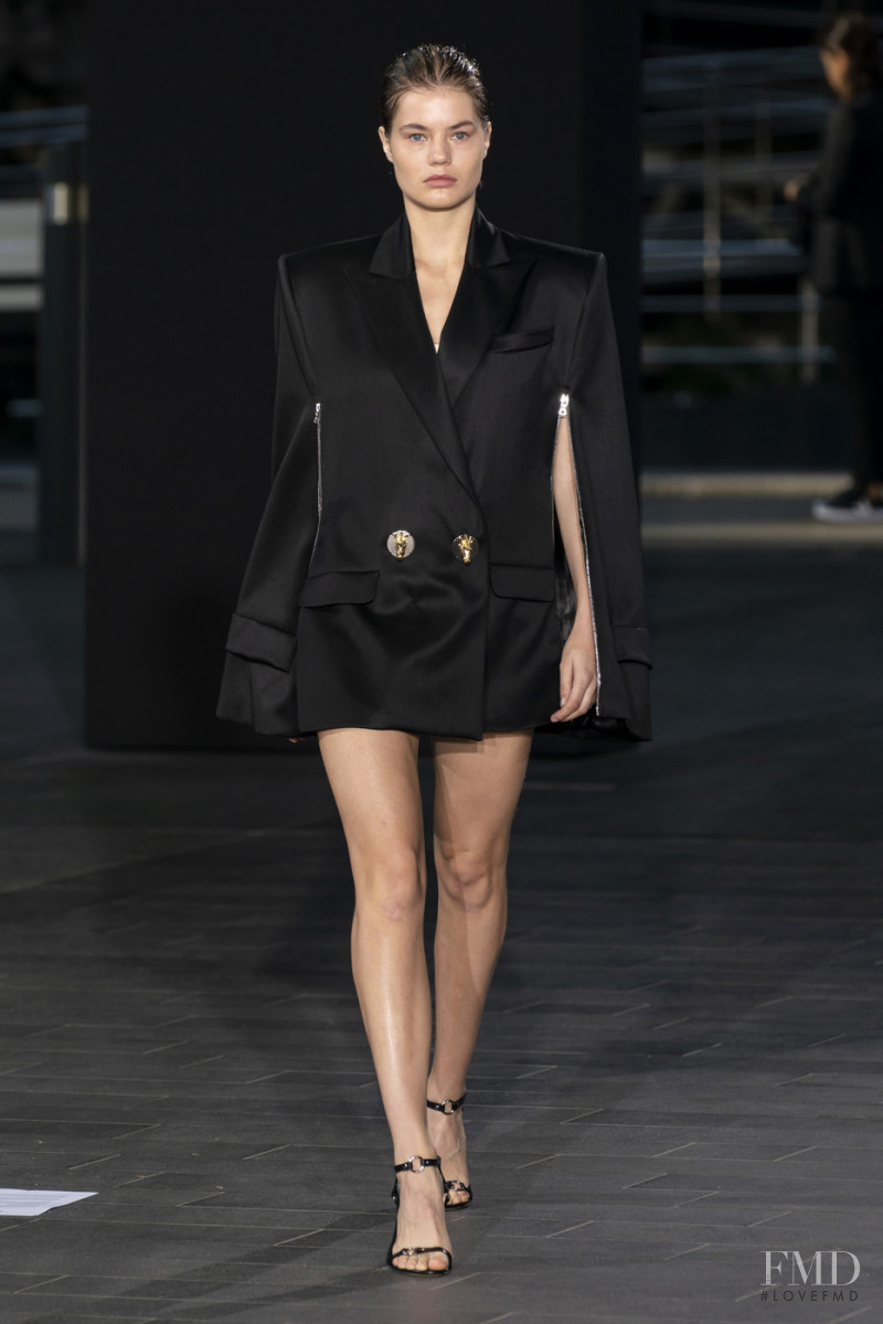 Myrthe Bolt featured in  the David Koma fashion show for Spring/Summer 2020