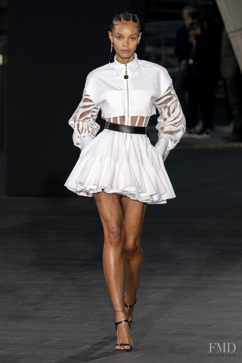 Akira Reid featured in  the David Koma fashion show for Spring/Summer 2020
