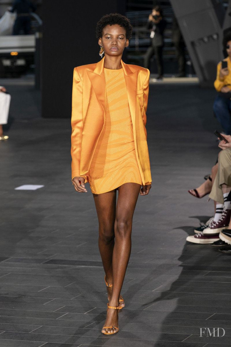 Bruna Di featured in  the David Koma fashion show for Spring/Summer 2020