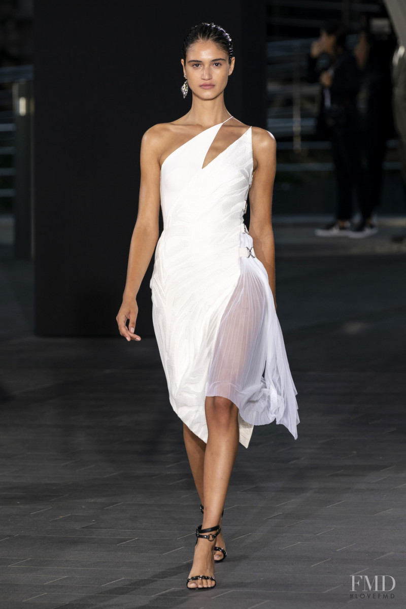 Claudia Martin featured in  the David Koma fashion show for Spring/Summer 2020