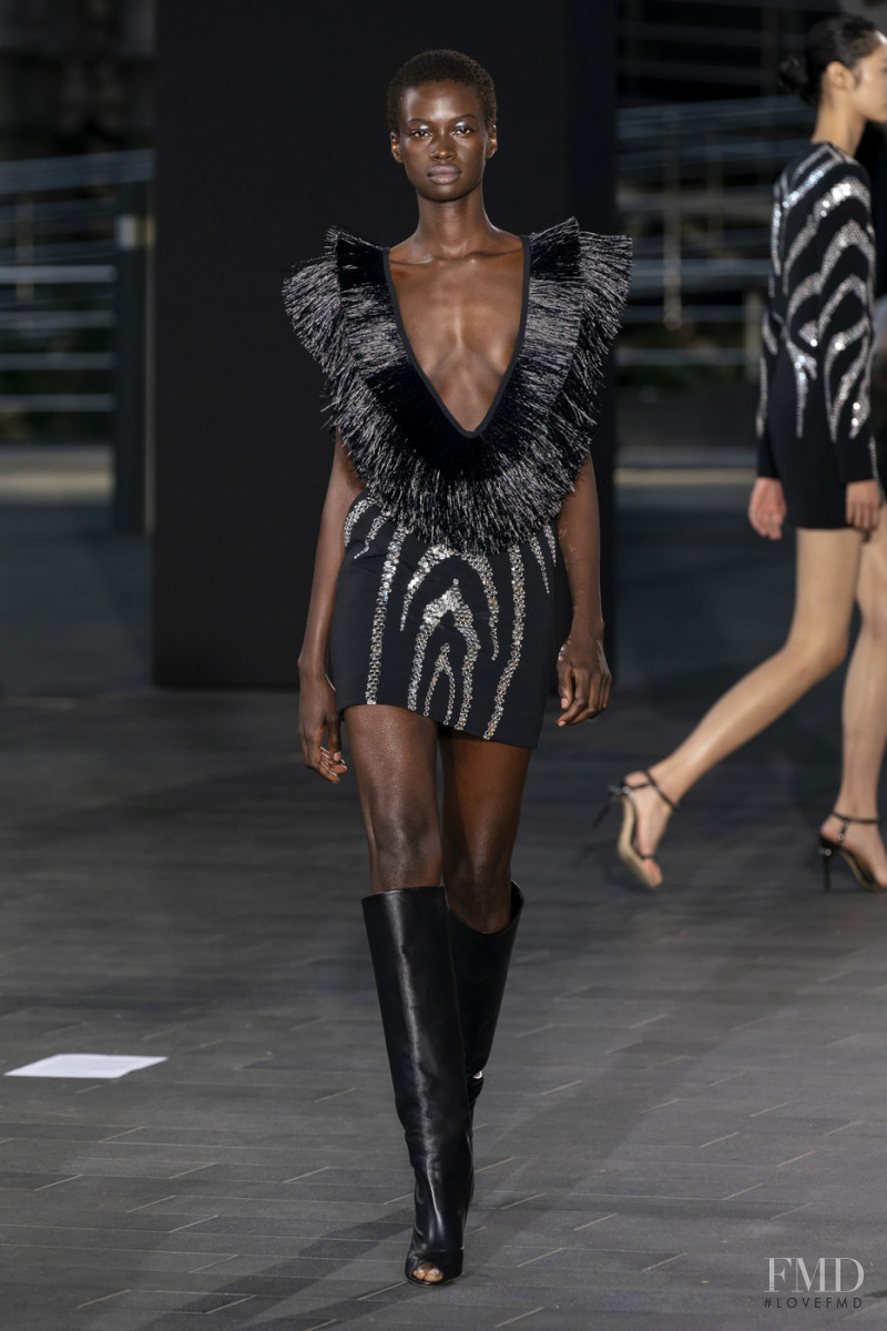 Fatou Jobe featured in  the David Koma fashion show for Spring/Summer 2020
