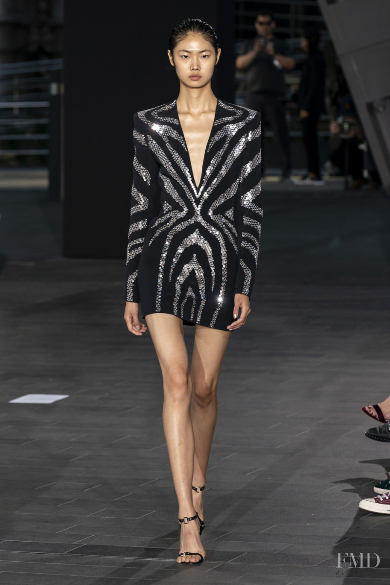 Sijia Kang featured in  the David Koma fashion show for Spring/Summer 2020