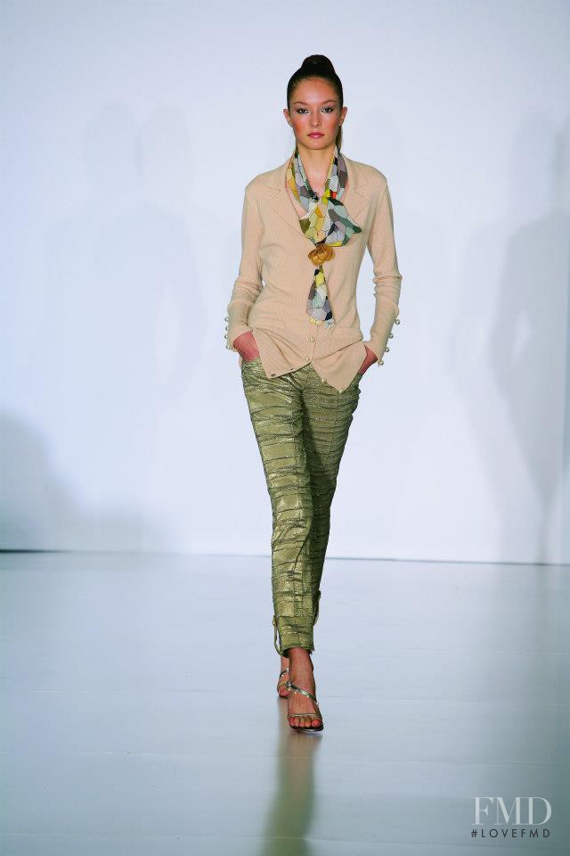 Solange Wilvert featured in  the Matthew Williamson fashion show for Spring/Summer 2006