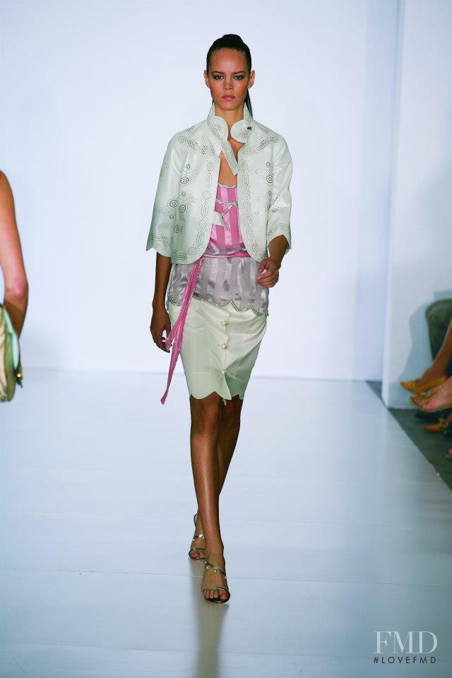 Freja Beha Erichsen featured in  the Matthew Williamson fashion show for Spring/Summer 2006