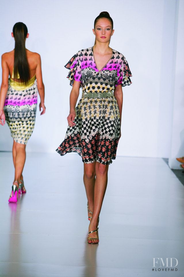 Solange Wilvert featured in  the Matthew Williamson fashion show for Spring/Summer 2006