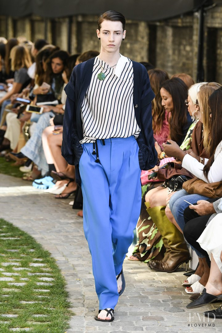 Krow Kian featured in  the Roland Mouret fashion show for Spring/Summer 2020