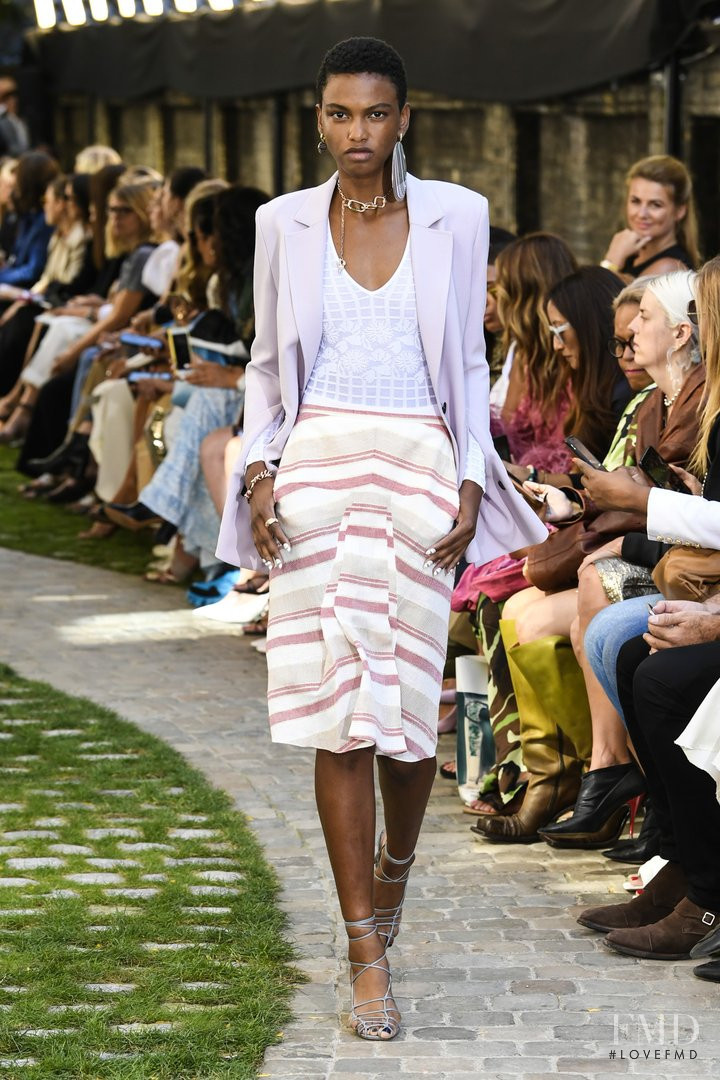 Ana Barbosa featured in  the Roland Mouret fashion show for Spring/Summer 2020