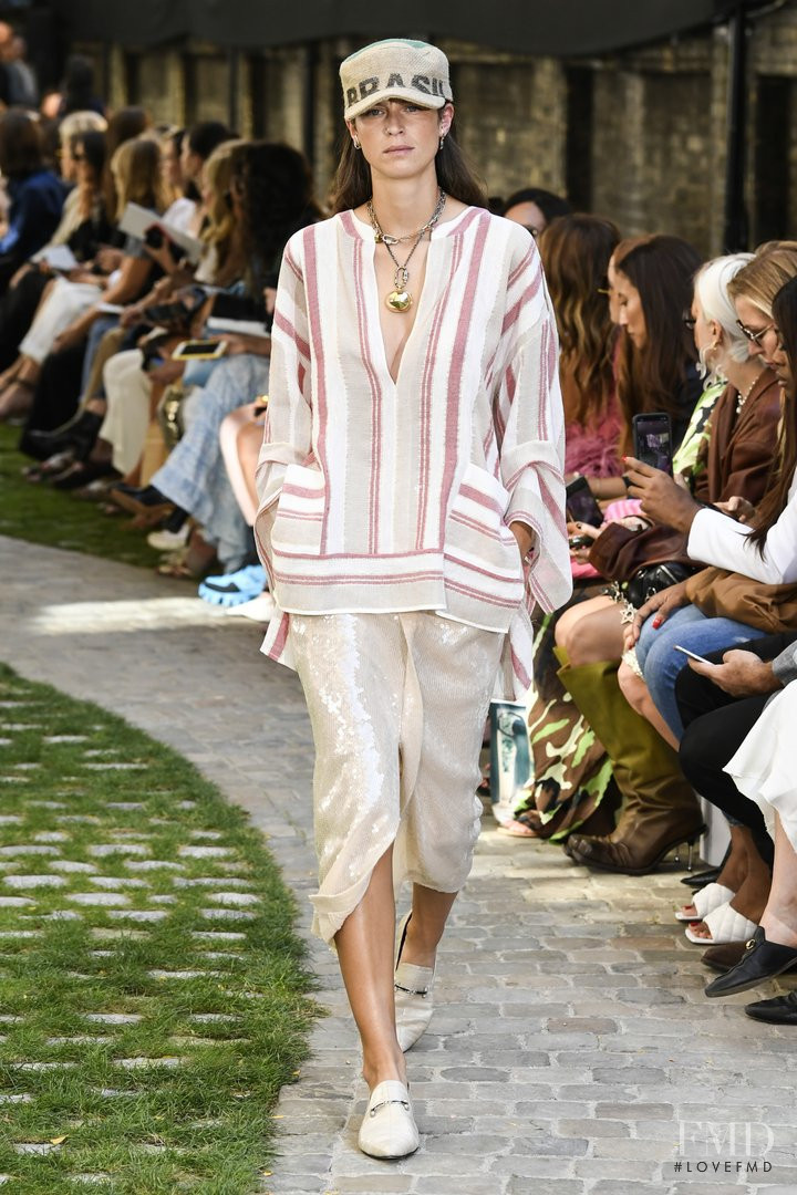 Eden Clark featured in  the Roland Mouret fashion show for Spring/Summer 2020