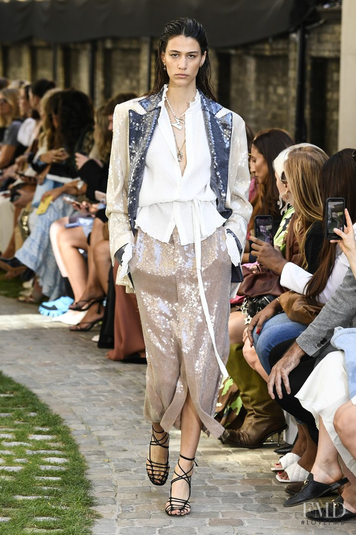 Pilar Boeris featured in  the Roland Mouret fashion show for Spring/Summer 2020