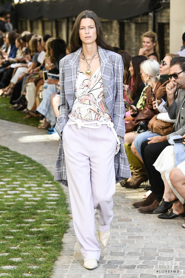 Eden Clark featured in  the Roland Mouret fashion show for Spring/Summer 2020