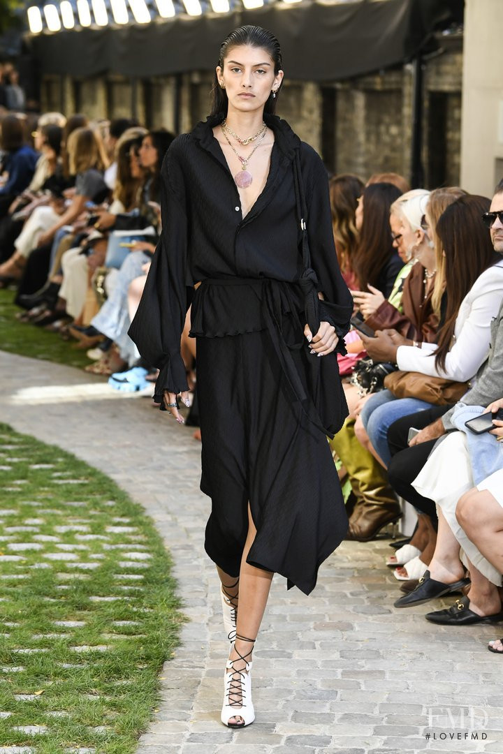 Rossana Latallada featured in  the Roland Mouret fashion show for Spring/Summer 2020