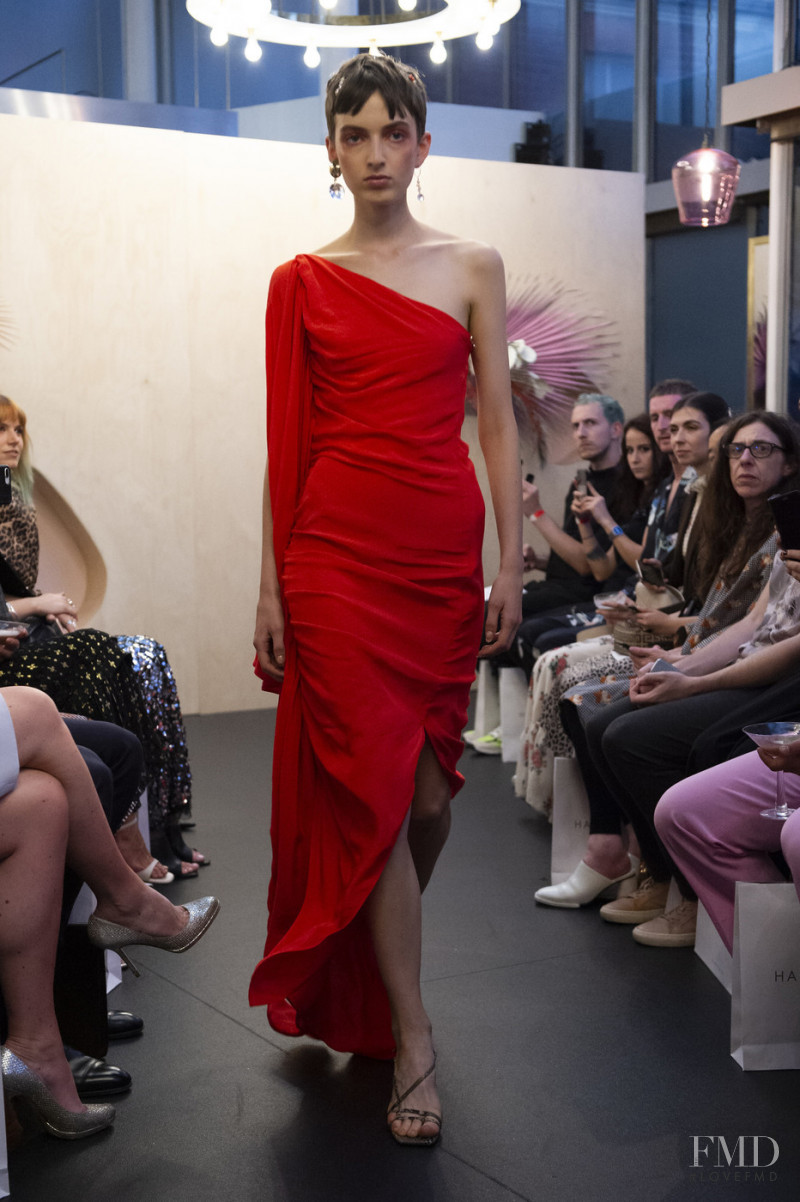 Maisie Dunlop featured in  the Paula Knorr fashion show for Spring/Summer 2020