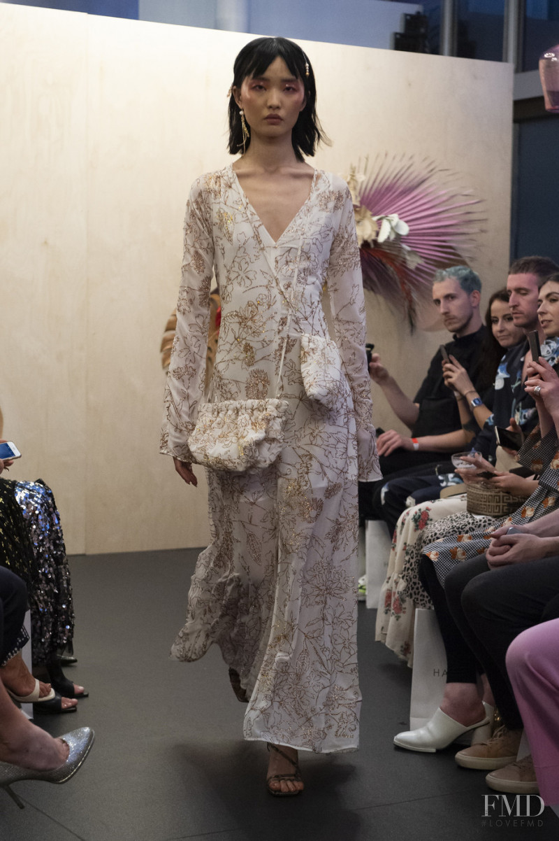 Jing Huang featured in  the Paula Knorr fashion show for Spring/Summer 2020