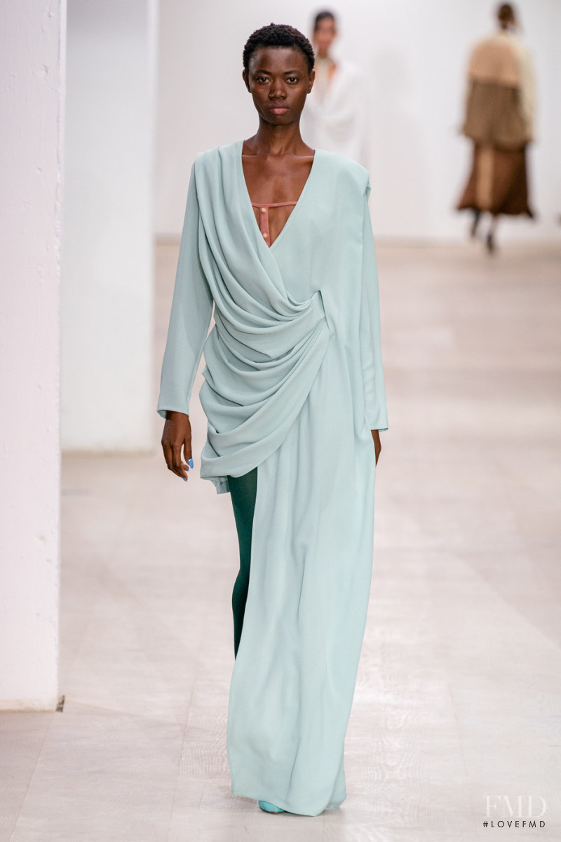 Omoh Momoh featured in  the Marta Jakubowski fashion show for Spring/Summer 2020