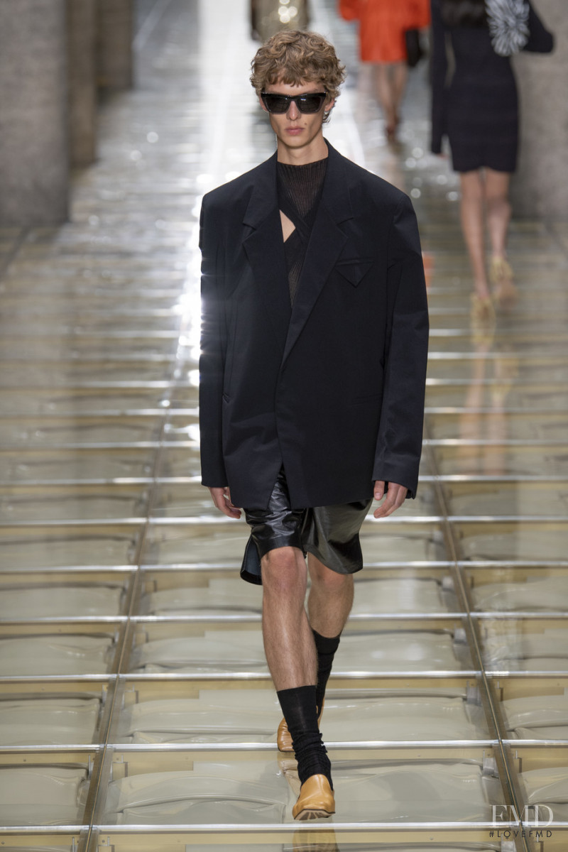 Leon Dame featured in  the Bottega Veneta fashion show for Spring/Summer 2020