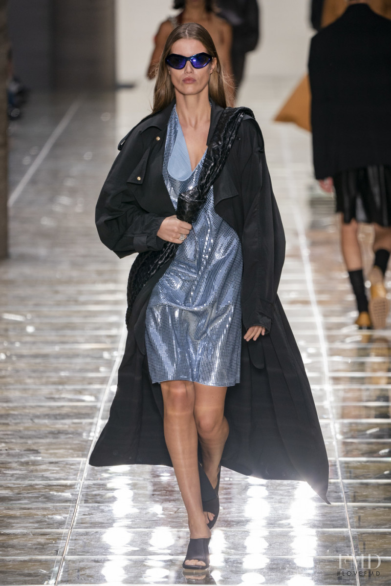 Luna Bijl featured in  the Bottega Veneta fashion show for Spring/Summer 2020