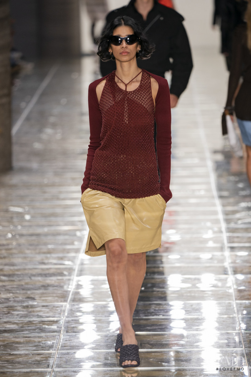 Marsella Vazquez Rea featured in  the Bottega Veneta fashion show for Spring/Summer 2020