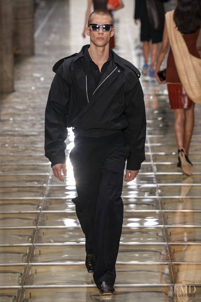 Augusta Alexander featured in  the Bottega Veneta fashion show for Spring/Summer 2020