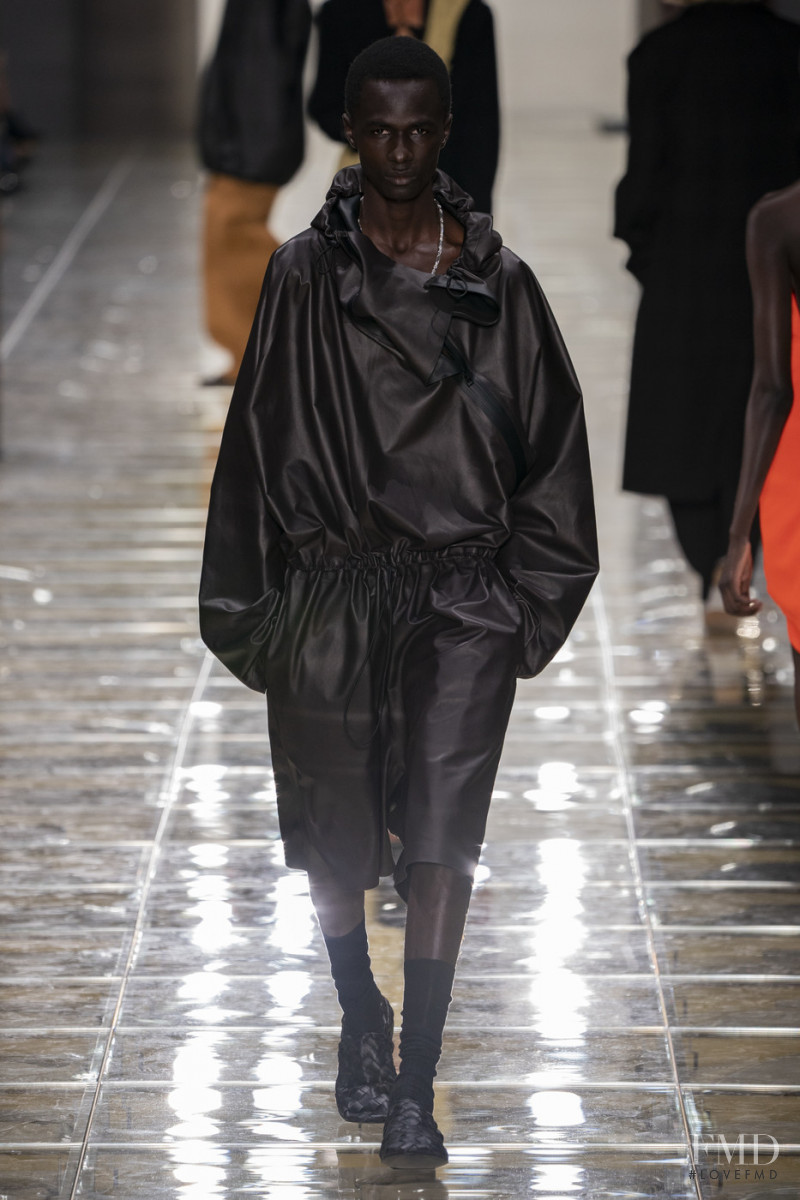 Malick Bodian featured in  the Bottega Veneta fashion show for Spring/Summer 2020