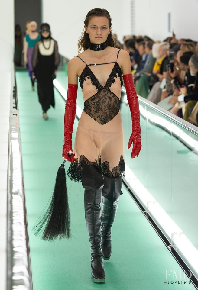 Rose Daniels featured in  the Gucci fashion show for Spring/Summer 2020