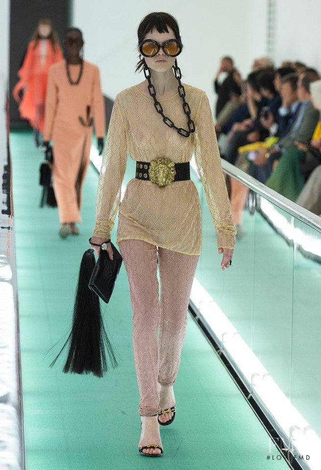 Sedona Legge featured in  the Gucci fashion show for Spring/Summer 2020
