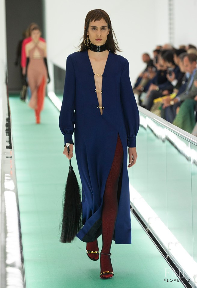 Beatriz Ronda featured in  the Gucci fashion show for Spring/Summer 2020