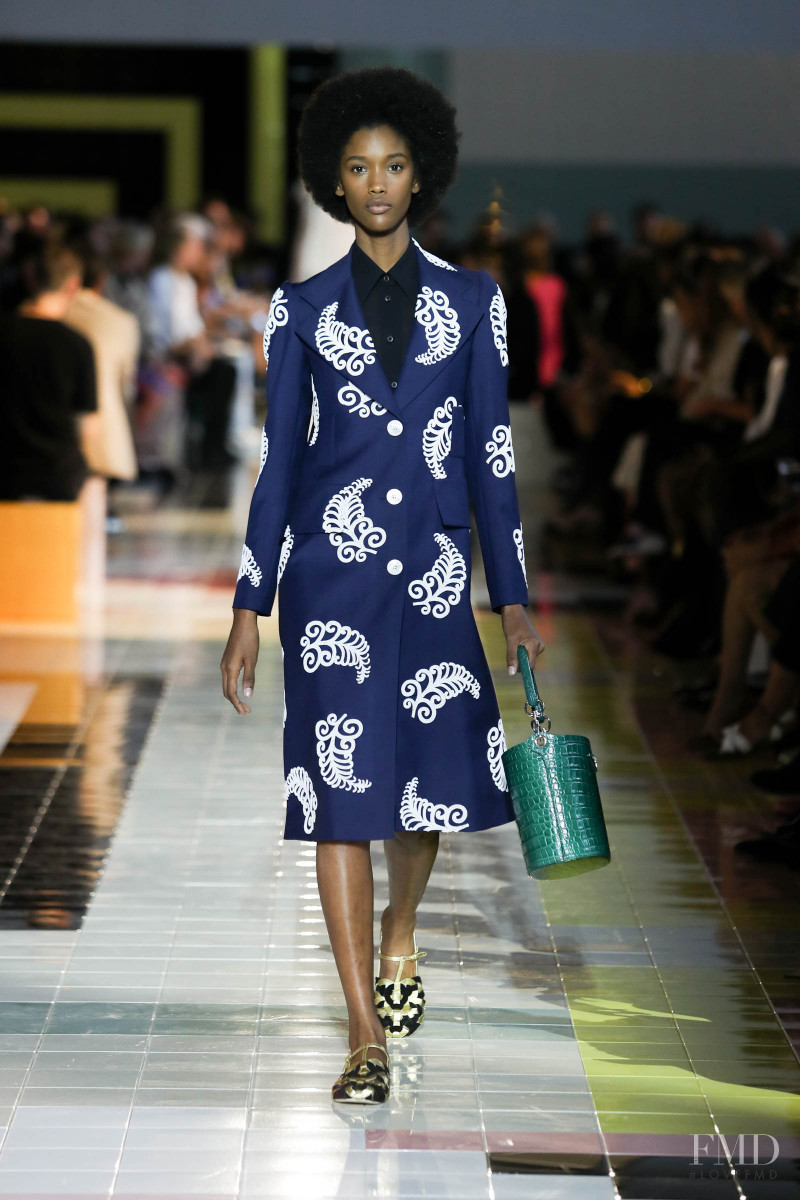 Lissandra Blanco featured in  the Prada fashion show for Spring/Summer 2020