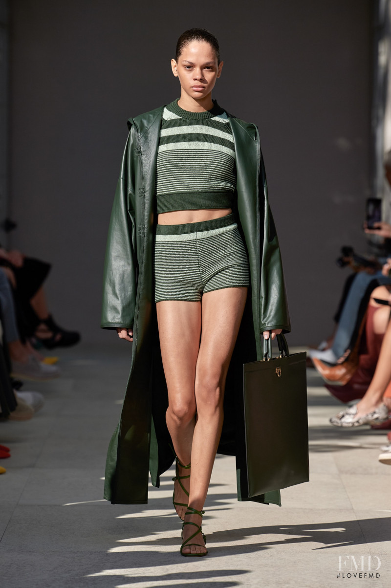 Hiandra Martinez featured in  the Salvatore Ferragamo fashion show for Spring/Summer 2020