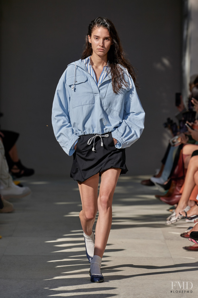 Rachelle Harris featured in  the Salvatore Ferragamo fashion show for Spring/Summer 2020